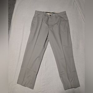 Brooks Brothers Light Tan Dress Trousers, 35W/25.5L